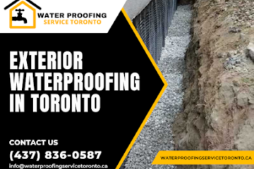 Exterior Waterproofing in Toronto