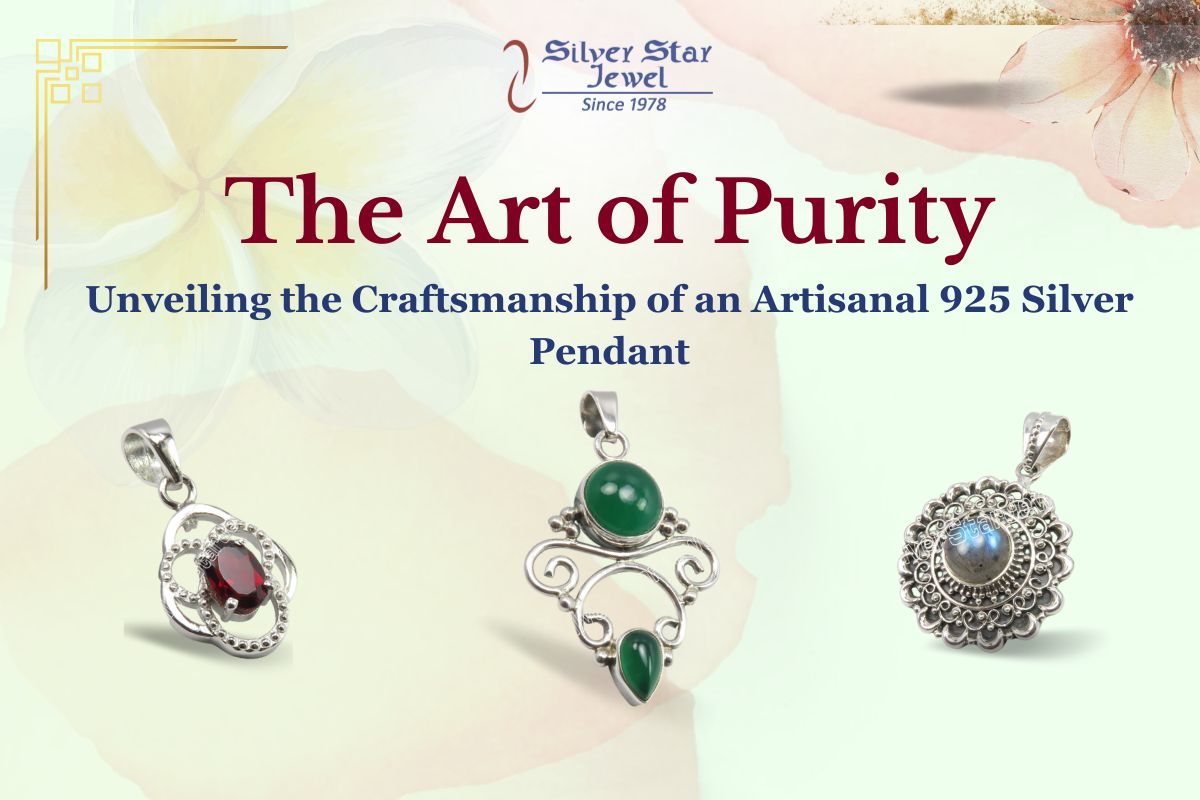The Art of Purity: Unveiling the Craftsmanship of an Artisanal 925 Silver Pendant 1 The Art of Purity: Unveiling the Craftsmanship of an Artisanal 925 Silver Pendant
