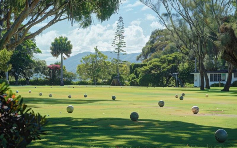 Aussie Pairs in Lawn Bowling