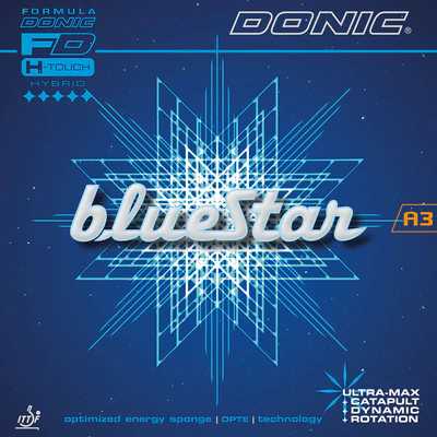 Master Control and Spin with Donic Bluestar A3 Rubber 1 Master Control and Spin with Donic Bluestar A3 Rubber