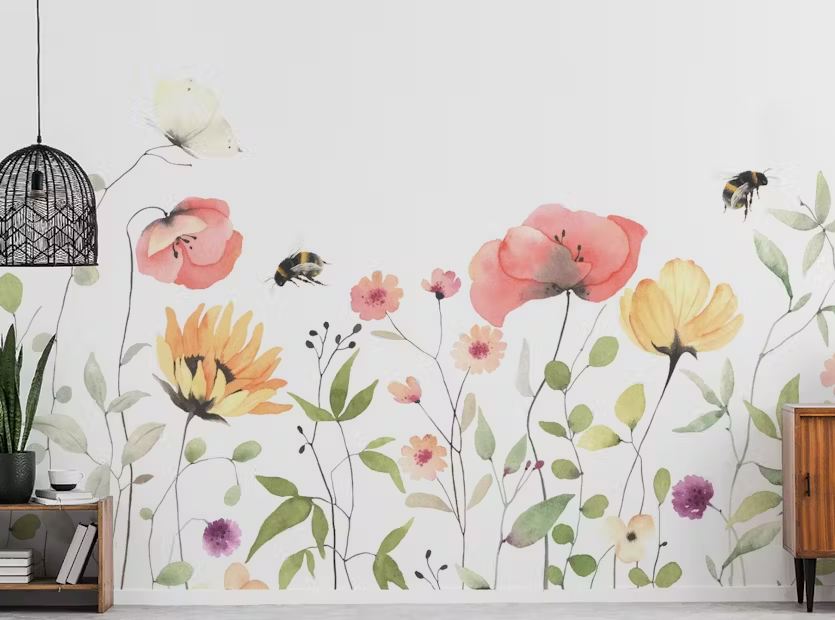 Discover the Perfect Floral Wallpaper: From Soft Blossoms to Bold Navy Flowers