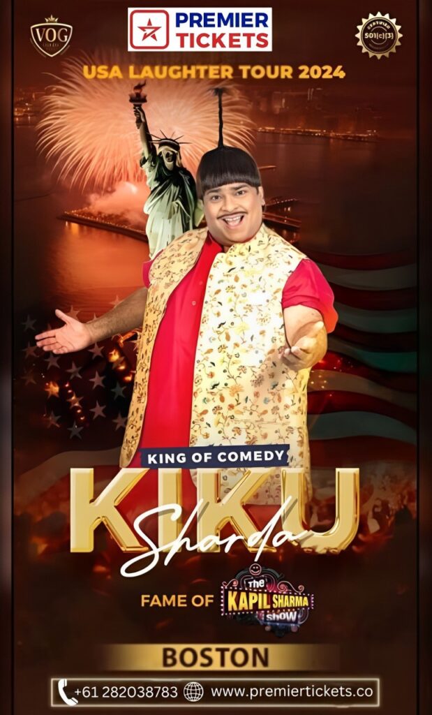 Get Your Tickets for Kiku Sharda’s Comedy Show in Boston! 2 Kiku Sharda’s Comedy Show Live in Boston