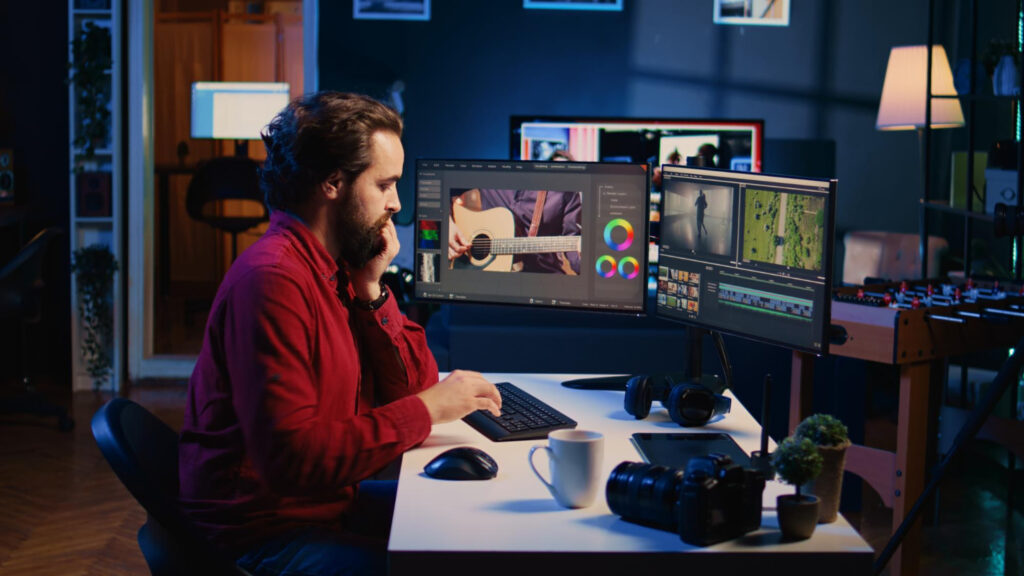Why Your Business Needs a Short-Form Video Editing Agency for Maximum Engagement 1 video editing professional