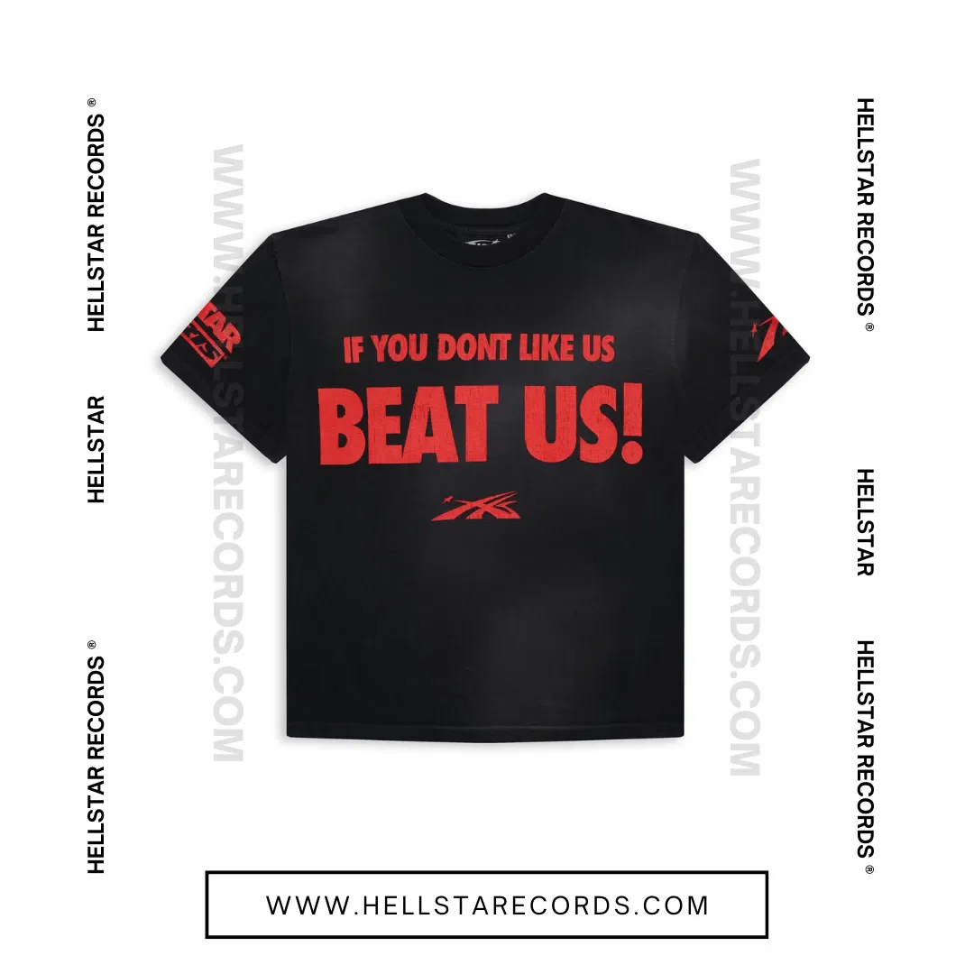 Uncover the Strong and Music-Sound Design Hellstar Records Beat Us Tee 1 Uncover the Strong and Music-Sound Design Hellstar Records Beat Us Tee