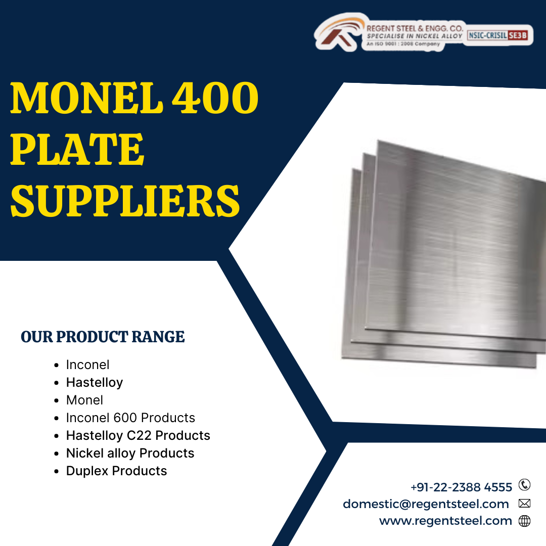 Understanding Monel 400 Plate Suppliers and Their Industrial Applications 1 Understanding Monel 400 Plate Suppliers and Their Industrial Applications