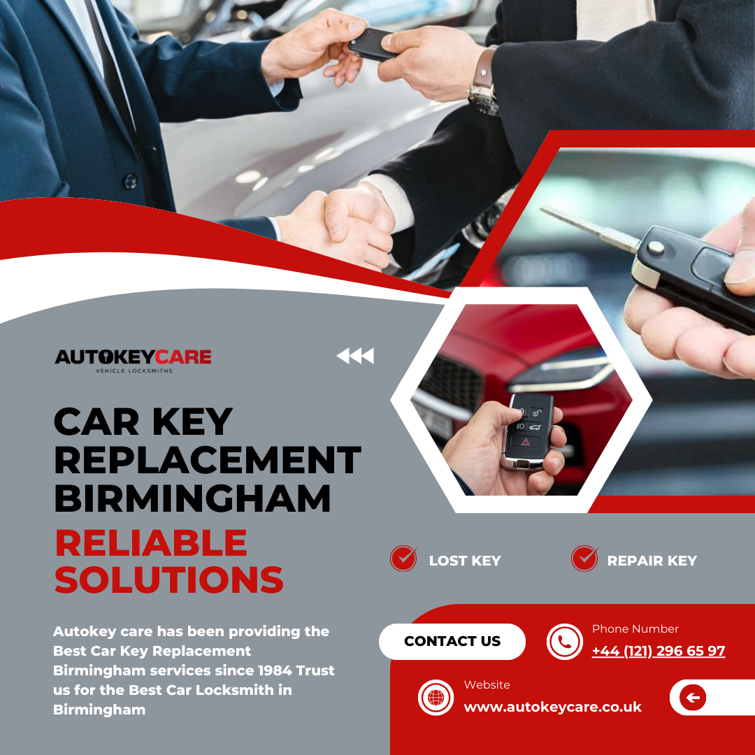 Expert Car Key Replacement Services in Birmingham for Top Luxury Brands