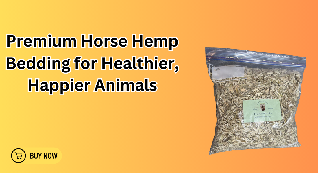 Premium Horse Hemp Bedding for Healthier, Happier Animals 1 Premium Horse Hemp Bedding for Healthier, Happier Animals