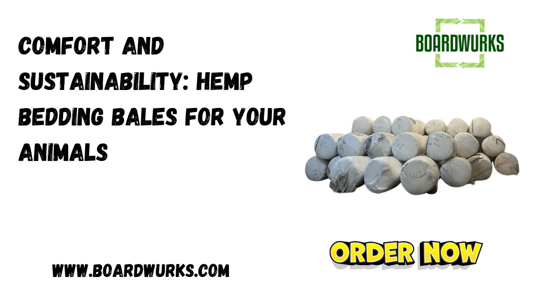 Comfort and Sustainability: Hemp Bedding Bales for Your Animals 1 Comfort and Sustainability: Hemp Bedding Bales for Your Animals