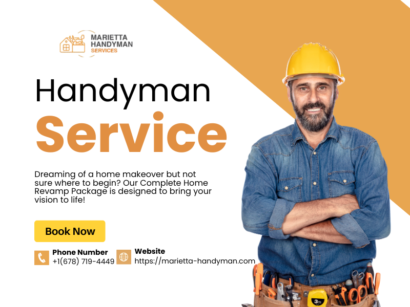 Reliable Handyman Services in Marietta, GA: Your Go-To for Home Repairs 1 Reliable Handyman Services in Marietta, GA: Your Go-To for Home Repairs