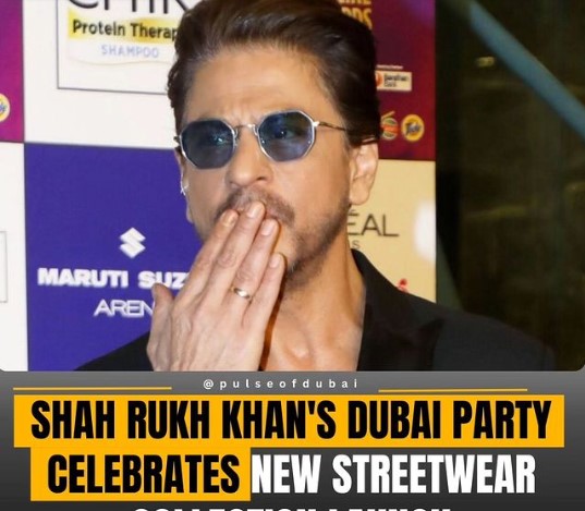 Shah Rukh Khan’s Dubai Bash: Get Ready for Glam, Beats, and Streetwear Heat!