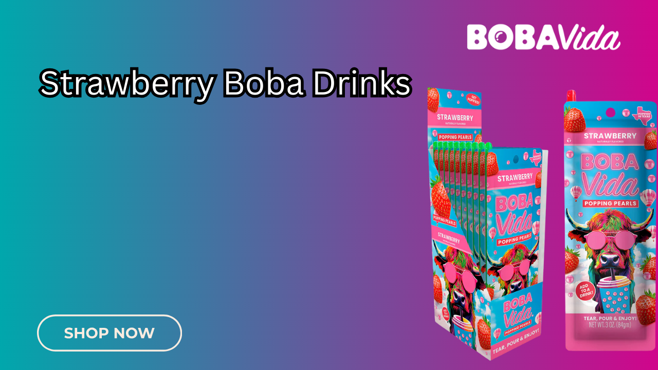 Savor Summer with Strawberry Boba Drinks from Boba Vida 1 Savor Summer with Strawberry Boba Drinks from Boba Vida