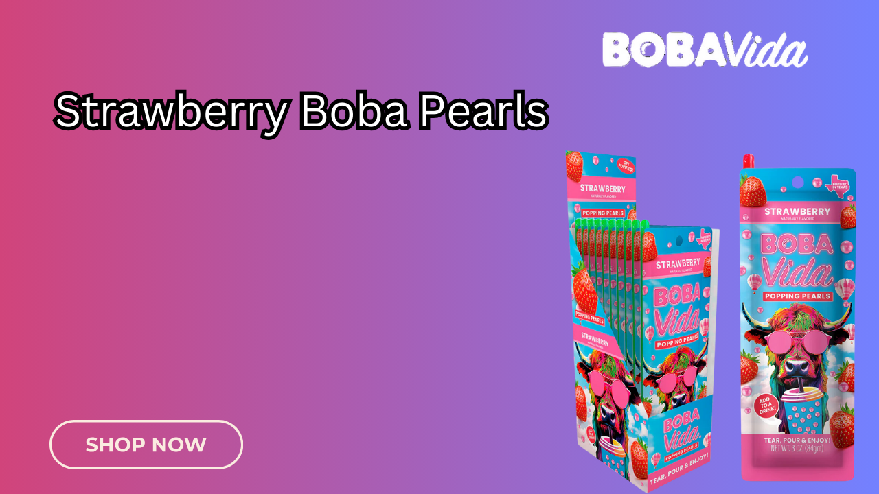 Enhance Your Summer with Boba Vida's Strawberry Boba Pearls 1 Enhance Your Summer with Boba Vida’s Strawberry Boba Pearls