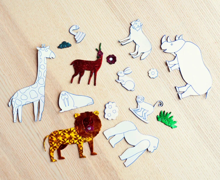 Animal Foil Art for Kids: Boosting Focus and Fine Motor Skills One Foil at a Time