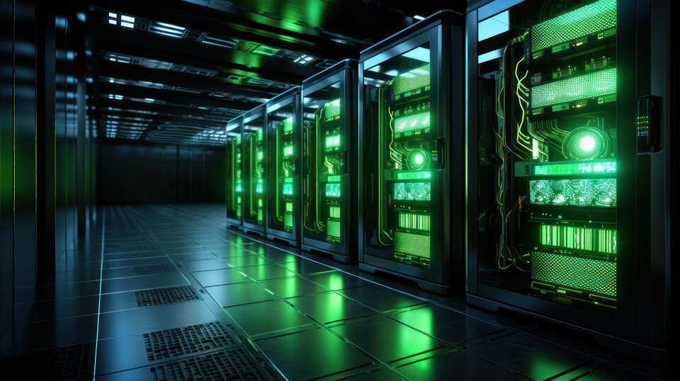 NAS Explained: The Cornerstone of Modern Data Management 1 freepicdownloader.com n server room you ll notice green lights signaling energyefficient operations large