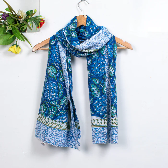 Why Women Hand Block Print Fabric scarf Are In Demand 1 Why Women Hand Block Print Fabric scarf Are In Demand