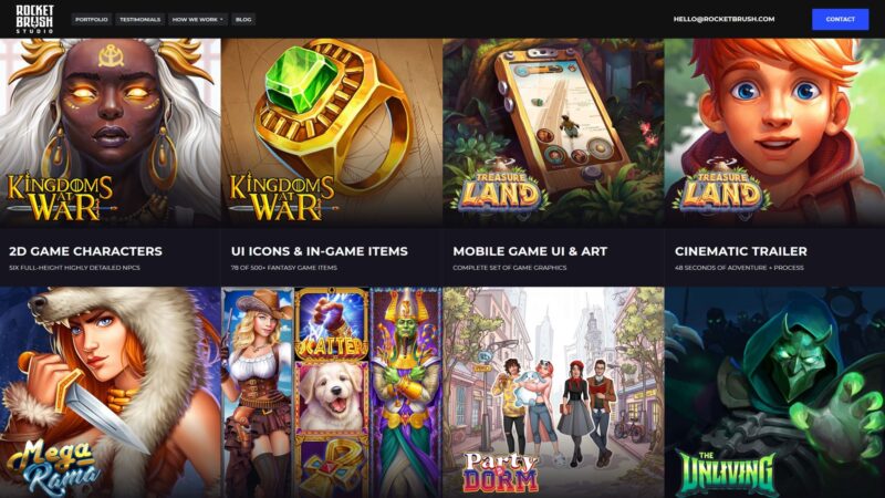 Collaborate with RocketBrush to Create Winning Games