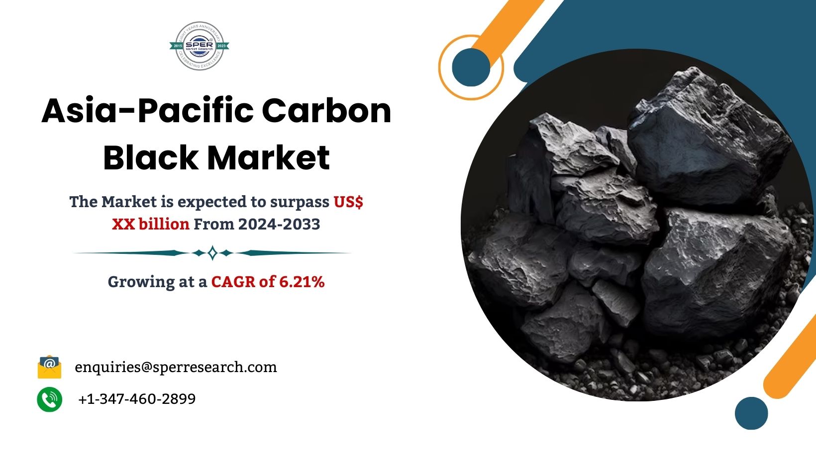 Asia-Pacific Carbon Black Market Trends, Size, Industry Growth, Share, Revenue, Demand, Challenges, Key Players, CAGR Status and Future Competition Till 2033: SPER Market Research 1 Asia-Pacific Carbon Black Market Trends, Size, Industry Growth, Share, Revenue, Demand, Challenges, Key Players, CAGR Status and Future Competition Till 2033: SPER Market Research