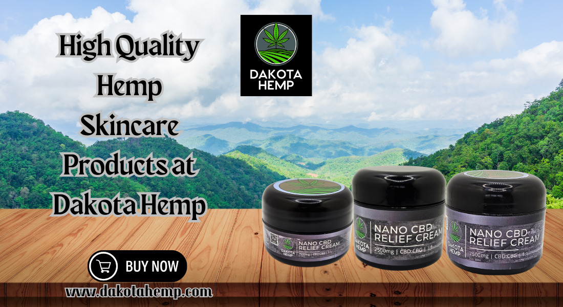 High Quality Hemp Skincare Products at Dakota Hemp