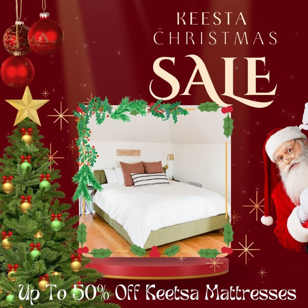 Why Keetsa’s Full Bed and Bed Frame Are a Game Changer for Your Sleep 2 Keesta Christmas Sale Instagram Post 1