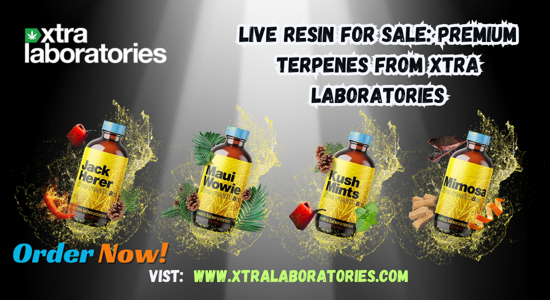 Live Resin for Sale: Premium Terpenes from Xtra Laboratories 1 Live Resin for Sale: Premium Terpenes from Xtra Laboratories