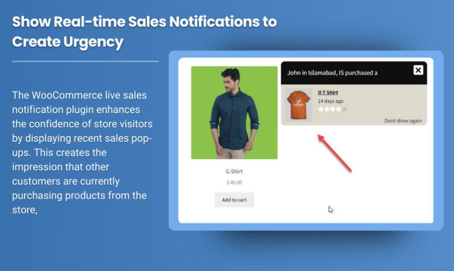 WooCommerce Fake Sales Notification: Boosting Social Proof and Urgency