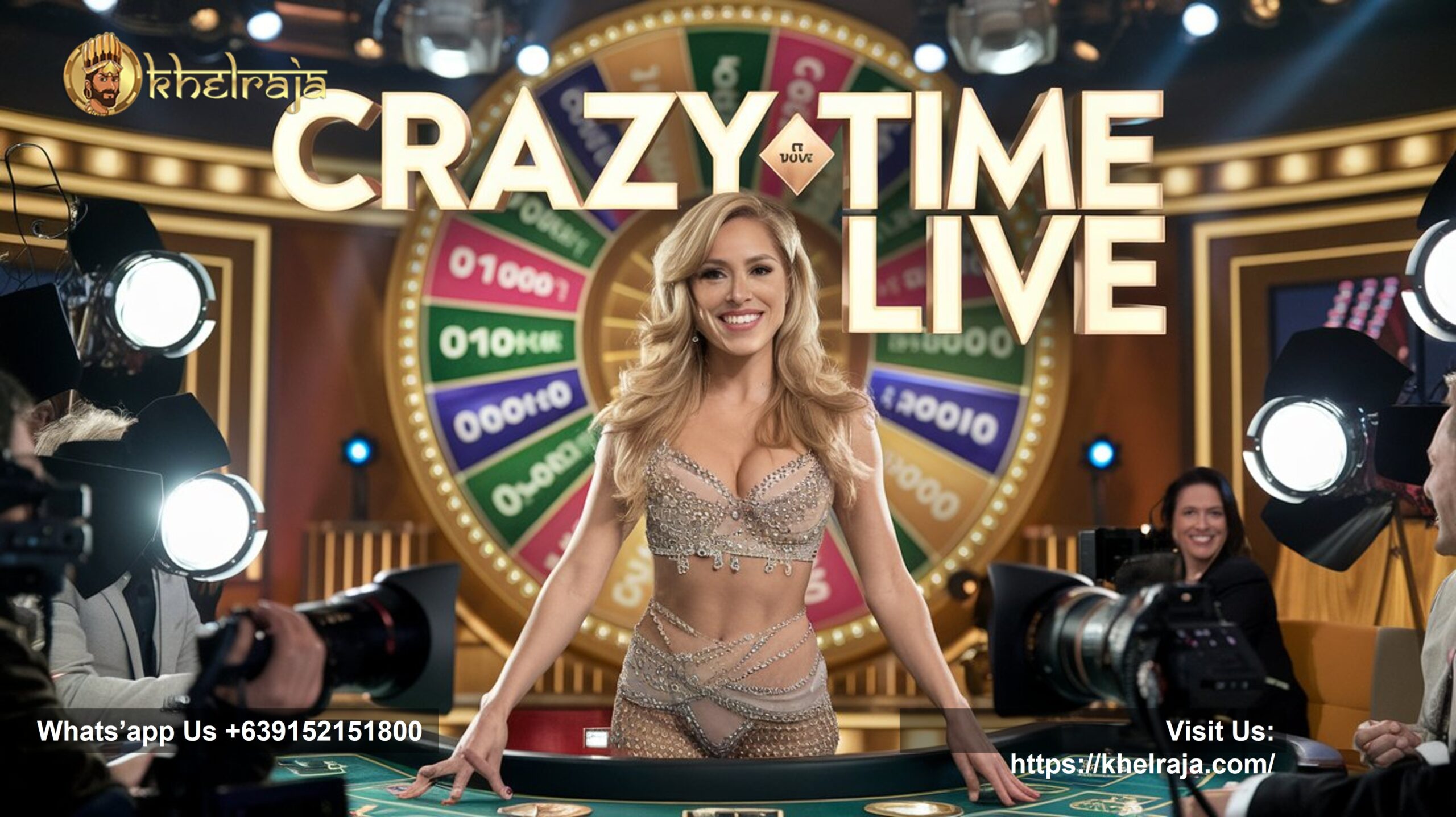 Experience the Excitement of Crazy Time Live with KhelRaja Gaming Platform 1 Experience the Excitement of Crazy Time Live with KhelRaja Gaming Platform