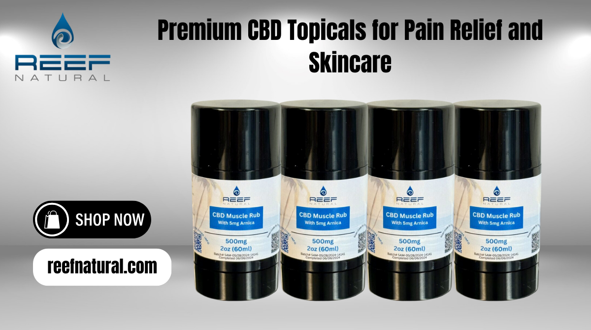 Premium CBD Topicals for Pain Relief and Skincare