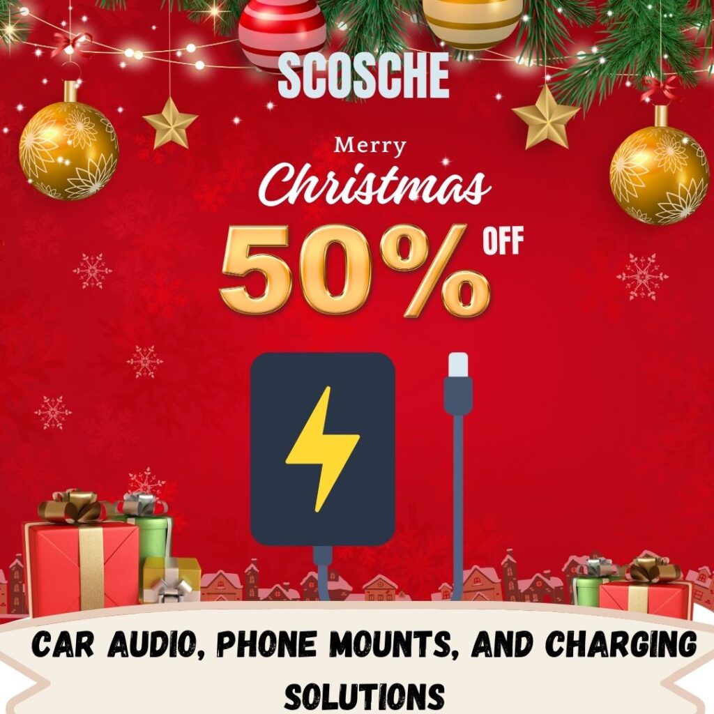 Best Lightning to USB-C Cables by Scosche: Speed and Durability Combined 2 Scosche modern Christmas sale instagram post 1