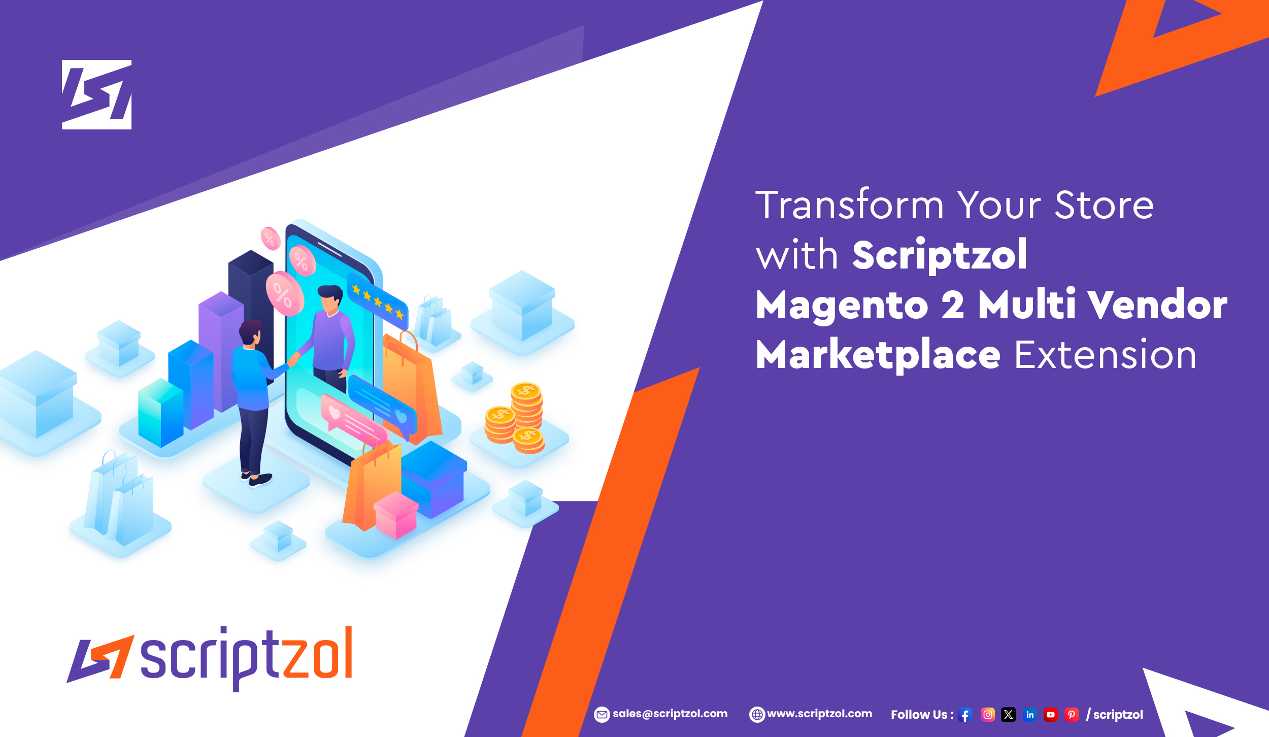 Transform Your Store with Scriptzol Magento 2 Multi Vendor Marketplace Extension 1 Transform Your Store with Scriptzol Magento 2 Multi Vendor Marketplace Extension
