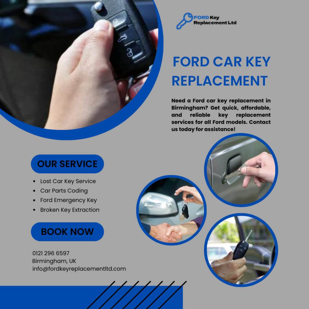 Ford Car Key Replacement Birmingham: Fast, Reliable, and Affordable Services 2 Black and Red Modern Car Wash And Detailing Instagram Post