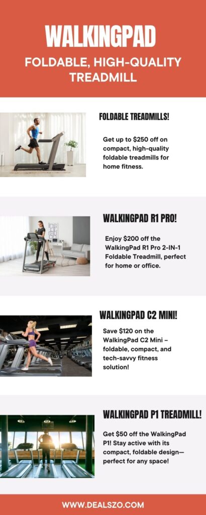 Walking Desk: The Perfect Blend of Fitness and Work 2 Foldable Treadmills