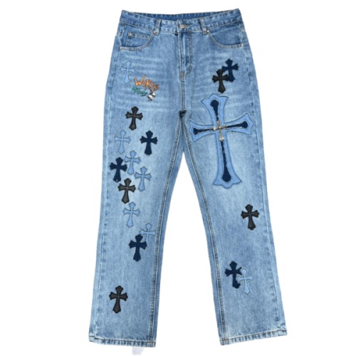 Chrome Hearts Jeans The Pinnacle of Luxury Streetwear 1 Chrome Hearts Jeans The Pinnacle of Luxury Streetwear