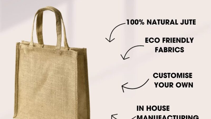 Design Customizable Burlap Tote Bags to Create Original and Sustainable Accessories
