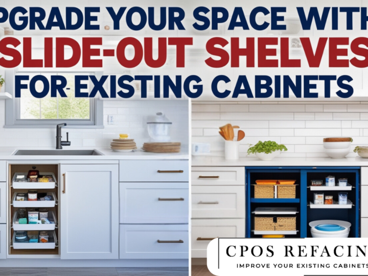 Upgrade Your Space with Slide-Out Shelves for Existing Cabinets
