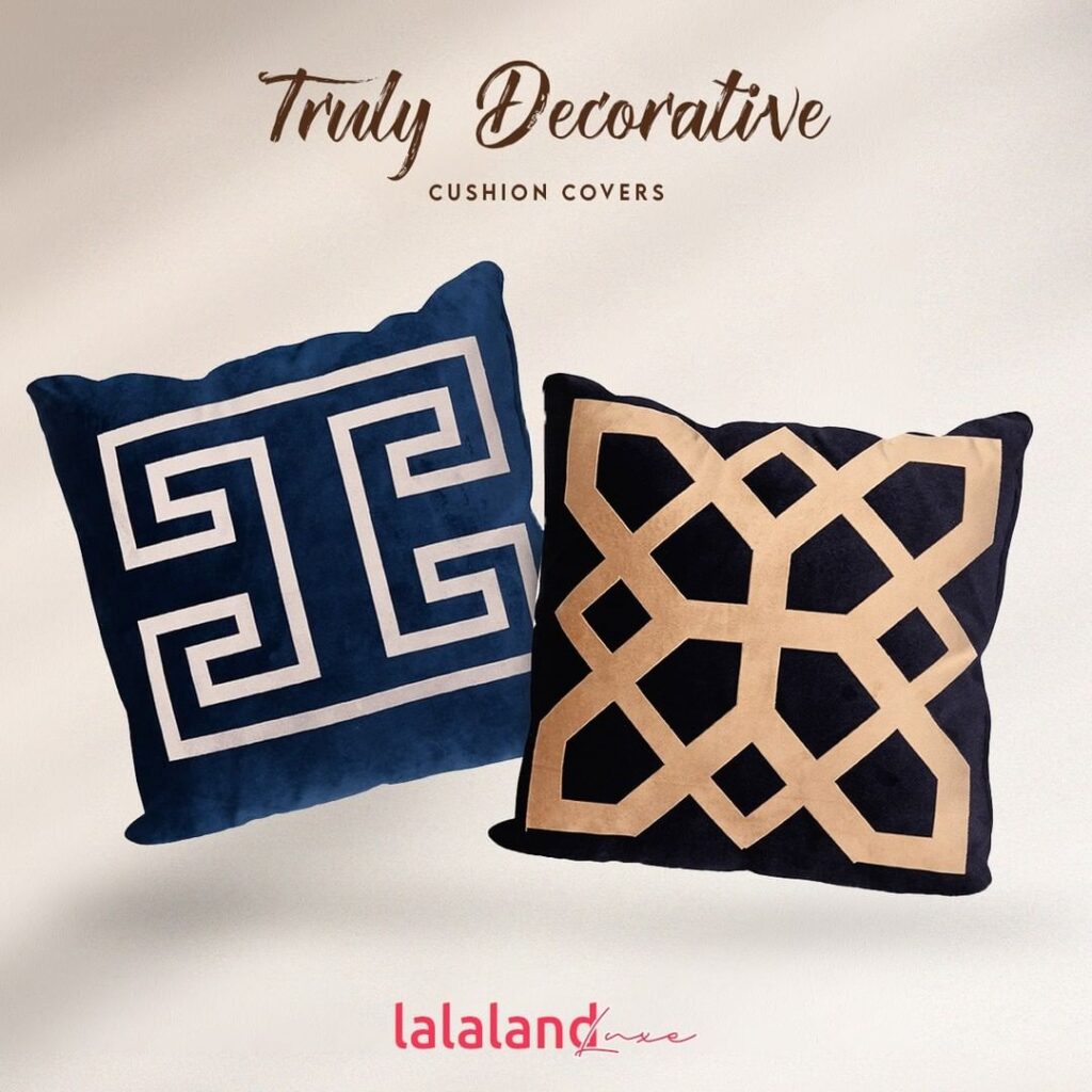 Transform Your Living Space with Luxury Cushion Covers from Lalaland.pk 4 Velvet Cushion