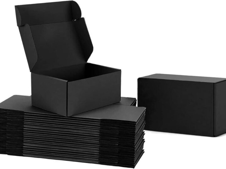 Black Packaging Boxes Wholesale Premium Mailer  Shipping Solutions