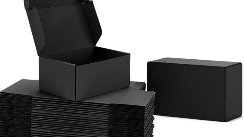 Black Packaging Boxes Wholesale Premium Mailer  Shipping Solutions