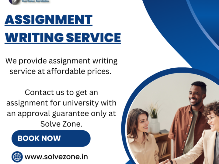 Solve Zone: Your Trusted Partner for Assignment Help