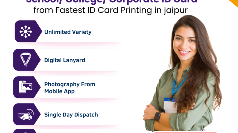 School PVC ID Card Printing in Jaipur