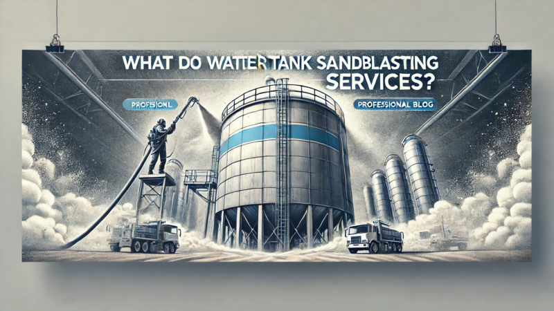 What Are Water Tank Sandblasting Services?