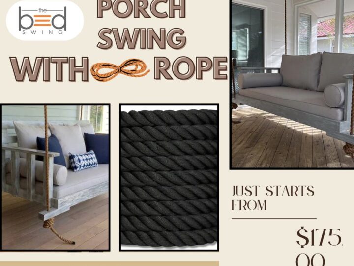 Why A Rope Bed Swing Is The Soul Of Outdoor Comfort