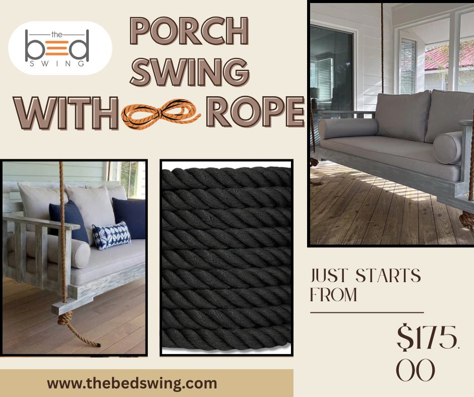 Why A Rope Bed Swing Is The Soul Of Outdoor Comfort 1 Why A Rope Bed Swing Is The Soul Of Outdoor Comfort