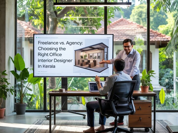 Freelance vs. Agency: Choosing the Right Office Interior Designer in Kerala