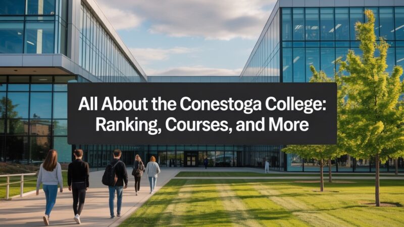 All About The Conestoga College: Ranking, Courses, Programs and More