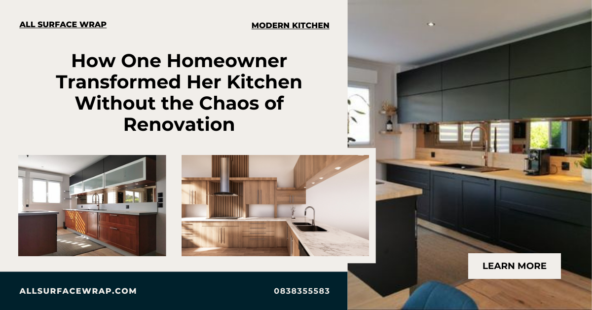 From Tired to Timeless: How One Homeowner Transformed Her Kitchen Without the Chaos of Renovation 1 From Tired to Timeless: How One Homeowner Transformed Her Kitchen Without the Chaos of Renovation