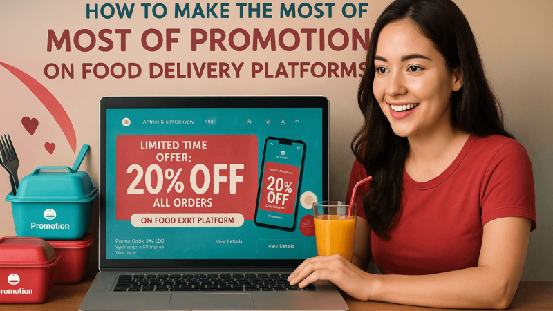 How to Make the Most of Promotions on Food Delivery Platforms