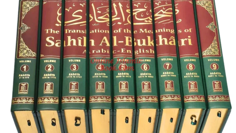 Sahih Al-Bukhari (9 Vol. Set) By Dr. Muhammad Muhsin Khan (Deluxe Print)