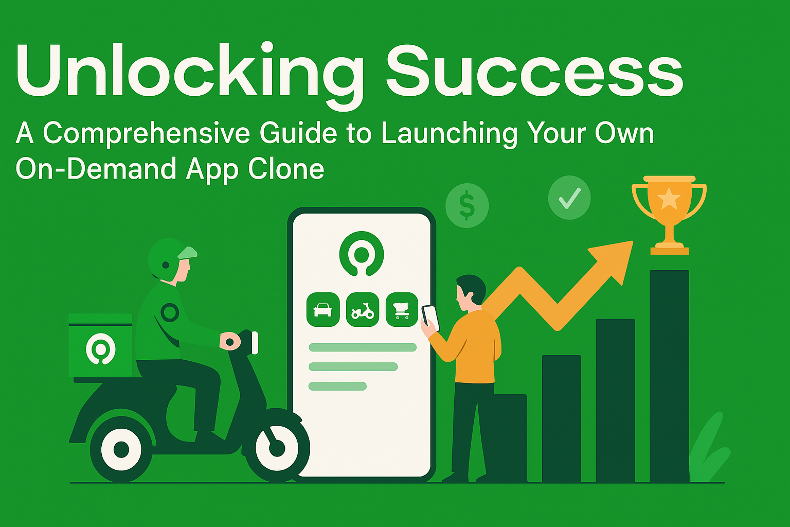 Unlocking Success: A Comprehensive Guide to Launching Your Own On-Demand App Clone 1 Unlocking Success: A Comprehensive Guide to Launching Your Own On-Demand App Clone