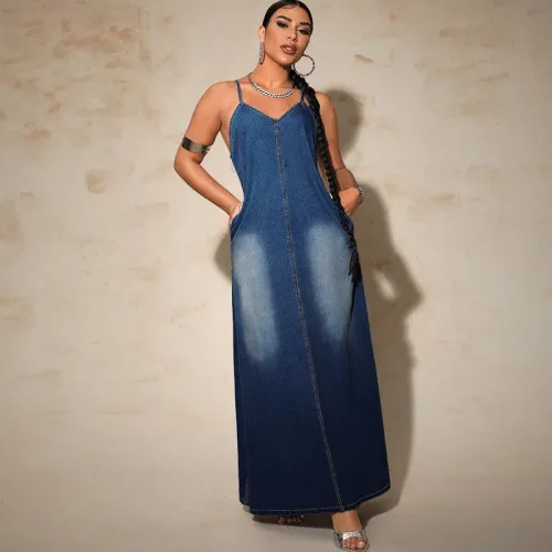 Discover the Timeless Appeal of a Plus Size Black Denim Dress 2 Plus Size Black Denim Dress