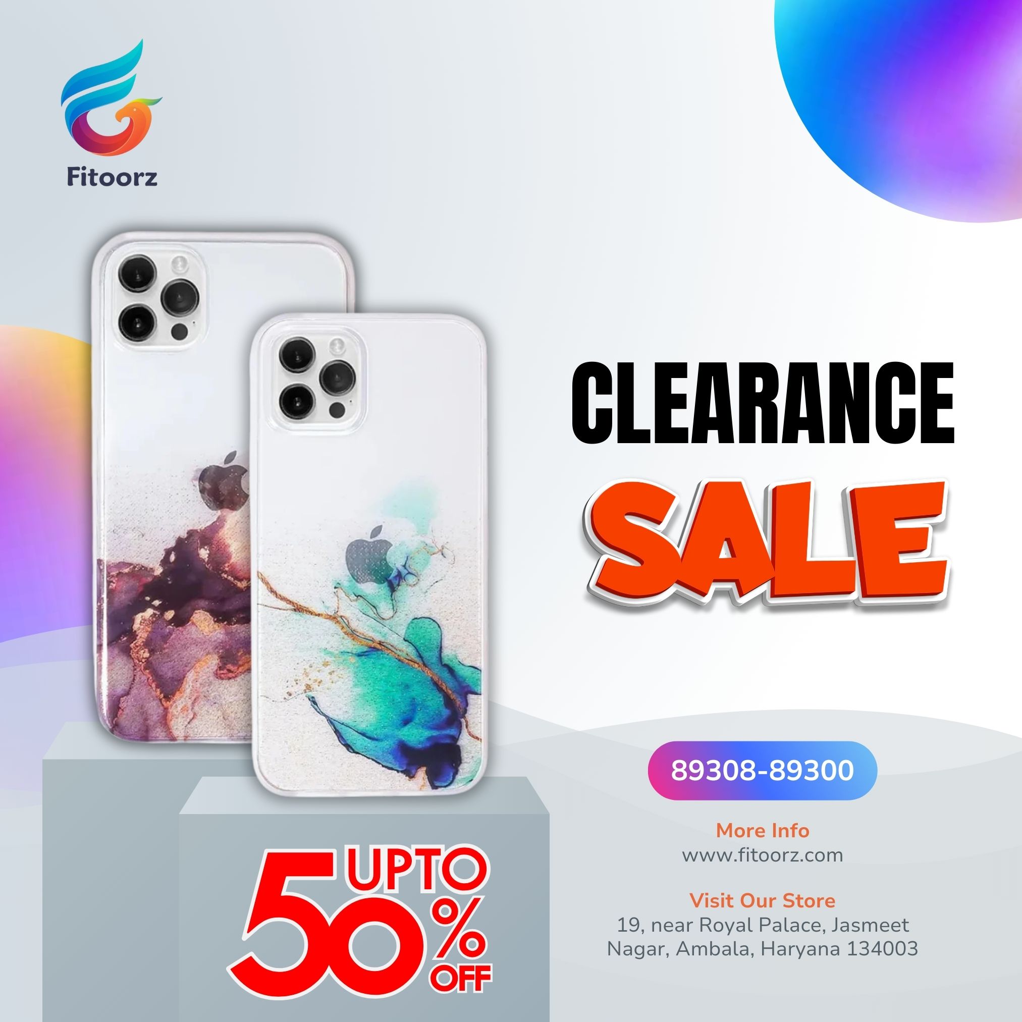 Customize Your iPhone Cover Today and Enjoy 50% Off During Our Clearance Sale! 1 Customize Your iPhone Cover Today and Enjoy 50% Off During Our Clearance Sale!